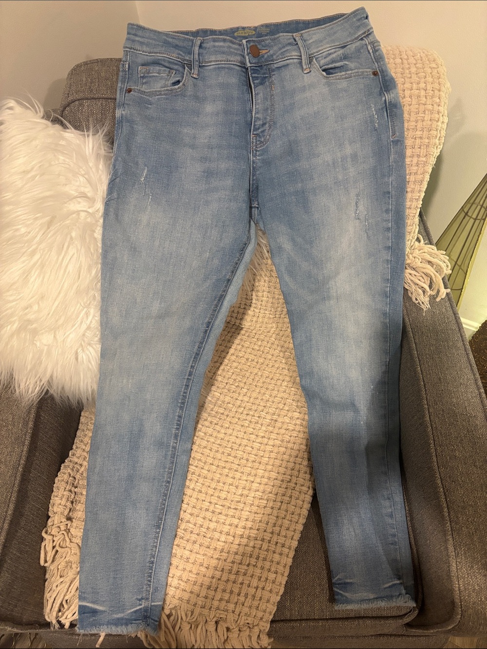 Old Navy Light Blue Women's Skinny Jeans
